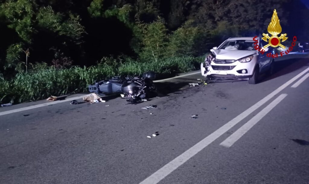 Tragico incidente a Codevigo: muore il motociclista 41enne Giovanni Luca Lomartire